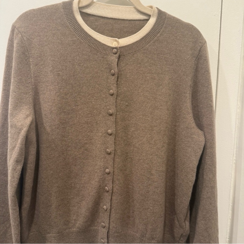 Goelia Cashmere Layered Cardigan - Picture 5 of 7